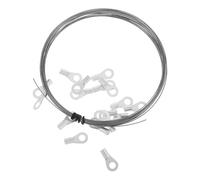 DEARMAMY Kit de Réparation pour Soudeuse Manuelle Bandes Chauffantes de Mètres Élément de Rechange pour Soudeuse à Impulsion Couleur Argent
