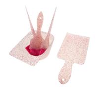 DEARMAMY Kit de Teinture Cheveux avec Bol Mélangeur et Brosse Ergonomique Complet pour Balayage et Coloration Précise à Domicile Outil pour Application Uniforme et Création Facile de