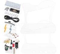 DEARMAMY Kit Électronique de Harpe à Souder 7 Cordes pour Débutants, Instrument de Musique Soi-même, Composants Légers et Solide, Projet DIY Électronique Musical Instructions Détaillées