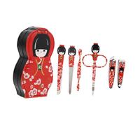 DEARMAMY Kit Manucure Coupe-ongles Japonais Acier Inoxydable Outils Ergonomiques Pour Ongles Hommes Et Femmes Soins Complets Mains Et Entretien Facile Et Résistant