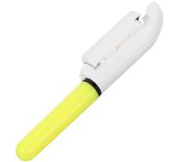 DEARMAMY Lampe D’Alarme Électronique pour Canne à Pêche Détecteur de Touche Sensible Lumière Verte Outil de Pêche Compact sans Accessoires Indicateur Lumineux et Extérieure