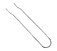 DEARMAMY Lève-Grille en Acier Inoxydable, Outil de Barbecue Multifonction, Accessoire Portable Compatible Barbecue Charbon et Gaz, Pince de Levage Sécurisée pour Grillades en Plein Air