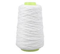 DEARMAMY Ligne de Maçonnerie en Coton, Ligne D’implantation du Chantier, 1 Rouleau, Blanc, Résistante la Corrosion la Tension, pour Pose de Briques et Charpenterie DIY