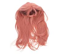 DEARMAMY Long Synthetic Wig With Middle Part Heat Resistant Straight Hair For Cosplay Halloween And Everyday Wear Soft Realistic Texture And Easy Maintenance