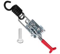 DEARMAMY Loquet à Bascule en Acier Inoxydable Rouge Clip Serrage Rapide Auto-verrouillant, Design Pratique pour Fixation Sécurisée et Usage Domestique Plusieurs styles