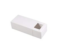 DEARMAMY Lot de 10 Boîtes à Tiroirs en Carton DIY Boîte d'Emballage en Papier Kraft Rangement Solide pour Fête d'Anniversaire Mariage Personnalisable Événements