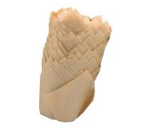 DEARMAMY Lot de 100 Caissettes à Cupcakes Tulipes en Papier Naturel Résistantes à la Chaleur et Antiadhésives pour Pâtisserie Maison Fêtes et Présentation de Muffins