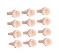 DEARMAMY Lot De 100 Gobelets De Coloration En Silicone Porte-Pigments Récipients Pour Pigments Outil De Maquillage Pour Cils Tatouage De Sourcils Gobelets En Silicone Anneau De