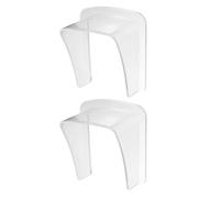 DEARMAMY Lot de 2 Caches de Protection Étanches pour Sonnette, Couverture Anti-Pluie pour Machine D’accès, Protection Intempéries, Compatible Petits Dispositifs