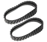 DEARMAMY Lot de 2 Chenilles de Remplacement pour Nettoyeur Piscine Zodiac Mx8, Accessoires de Nettoyage Piscine Polyvalente, Piste de Pneu Solide pour Entretien et Prolongation