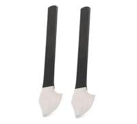 DEARMAMY Lot De 2 Couteaux De Pédicure Lisses Outil Pour Enlever Les Callosités Les Peaux Mortes Les Callosités Les Soins Des Mains Et Des Pieds Grattoir Pour Enlever Les Peaux Mortes