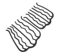 DEARMAMY Lot De 2 Fourches à Cheveux Latérales En Métal Grands Et Petits Modèles U-shaped Peigne à Cheveux Latéral Accessoire Pour Femmes Et Filles