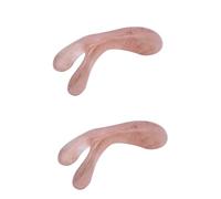 DEARMAMY Lot De 2 Grattoirs Nasaux En Forme De Y Masseur Facial Outil De Massage Du Visage Nettoyage Spa Beauté Du Nez De Grattage Pratique Planche À Gratter En Résine