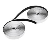 DEARMAMY Lot de 2 Rouleaux de Ruban Auto-Agrippant Noir 2 CM X 1 M en Nylon Adhésif Bandes Adhésives Crochet et Boucle pour Fixation Vêtements Paquet Gestion Câbles et Bricolage