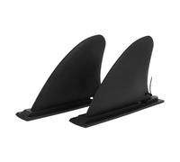 DEARMAMY Lot de 2 Set de Ailerons de Kayak 11,5 Cm en PVC, Ailerons Arrière de Remplacement pour Planche à Pagaie Gonflable, Séparateur d'eau pour Équilibre et Stabilité sur Eau Peu