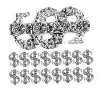 DEARMAMY Lot De 20 Décorations Pour Ongles Breloques UV Pour Femmes Pour Signe Breloques Mignonnes Pour Manucure Nail Art Petites Pierres Précieuses Décorations Pour Ongles