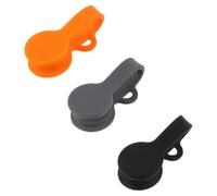 DEARMAMY Lot de 3 Enrouleurs de Câble en Silicone Aimant, Support Magnétique pour Gestion de Câble D'écouteurs, Organiseur Pratique pour Bureau et Maison Couleur Couleur Aléatoire