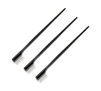 DEARMAMY Lot de 3 Peignes à Cils Pratiques Petit Format Acier Inoxydable Brosse à Cils Portable Outil de Maquillage pour Femmes Usage Quotidien et Maquillage Professionnel