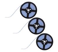 DEARMAMY Lot de 3 Rubans D'étanchéité Autocollants Blancs 8 Mm X 6 M pour Évier Cuisine, Salle de Bain et Toilettes, Bande Étanche Anti-infiltration et Joint de Bord Polyvalent, Protection