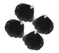 DEARMAMY Lot De 4 Barrettes À Cheveux Tendance Pour Femmes Accessoires Vintage Pour Mariage Jolies Pinces À Cheveux Dorées Élégantes Pour Adolescentes Fêtes Demoiselles