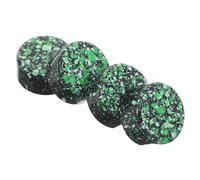 DEARMAMY Lot de 4 Capuchons de Pédale D'effets pour Guitare Électrique 2,3 Cm Vert en Silicone Antidérapant Protection Accessoires Musique Concert