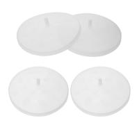 DEARMAMY Lot De 4 Couvercles Pliables En Silicone Extensibles Pour Bols À Popcorn Pour Micro-Ondes