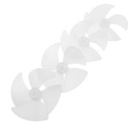 DEARMAMY Lot de 4 Pales de Ventilateur en Plastique 108 CM pour Micro-Ondes Pièces Détachées Universelles Accessoires de Rechange pour Refroidissement Moteur Ventilateur Silencieux