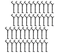 DEARMAMY Lot de 40 Écarteurs de Branches en Plastique Noir pour Arbres Fruitiers, Outils Flexibles de Modélisation pour Jardinage et Formation des Branches