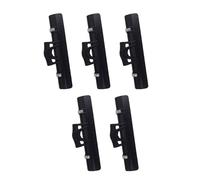 DEARMAMY Lot de 5 Pinces à Feuilles Noires pour Partitions Musicales Échelle en Relief, Clips Multifonctions pour Porte-partitions de Piano, Accessoires Pratiques pour Fixation