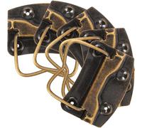 DEARMAMY Lot De 5 Poignées En Fer Vintage Pour Boîte Et Coffre En Bois Poignées De Levage Décoratives De Rangement Style Ancien Pour Usage Industriel Et Domestique