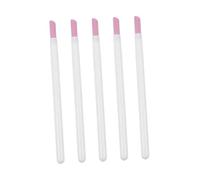 DEARMAMY Lot De 5 Stylos À Ongles Pour Manucure Pédicure Vernis À Ongles Gravure Grossière Ongles Morts Plastique Blanc