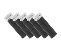 DEARMAMY Lot de 5 Têtes de Rechange pour Râpe Électrique à Pieds Rouleaux Abrasifs Étanches en Papier de Verre Doux Compatibles pour Pédicure Maison Élimination des Peaux Mortes