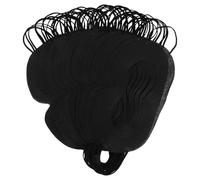 DEARMAMY Lot de 50 Doublures de Protection Oculaire Jetables pour Casque Vr, Non Tissées, Anti-transpiration et Respirantes, 33 X 13 Cm, Noires - Accessoires Hygiène pour Réalité Virtuelle