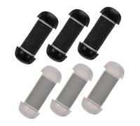 DEARMAMY Lot De 6 Rouleaux De Rechange Pour Ponceuse Électrique Pour Pédicure Et Pieds Étanches En Plastique