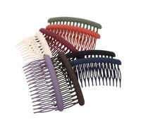 DEARMAMY Lot De 8 Peignes Latéraux Givrés Pour Femme Petits, Fixation Forte, Multiple Couleurs, Adaptés Cheveux Fins, Coiffure Quotidienne Et Mariage