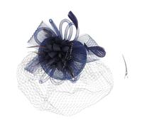 DEARMAMY Magnifique Chapeau Bibi Pour Femme -tête À Fleurs Pour Le Goûter De Noël Élégant