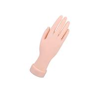 DEARMAMY Main Entraînement Artificielle Flexible Pour Nail Art De Main Réaliste Outil De Pratique Pour Débutants Et Artistes De Salon