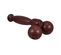 DEARMAMY Masseur en bois masseur pour maigrir masseur de visage en bois instrument de massage de levage du cou rouleau de visage outil de massage du visage v visage masseur Wengé