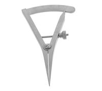 DEARMAMY Mesure De La Double Paupière Yeux Mesures Œil Forme Couvercles Règle De Mesure Double Paupière Règle De Mesure Des Paupières Silver Acier Inoxydable