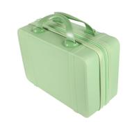 DEARMAMY Mini-Valise Aller Porte-Logo Service Femme Condiment Couvercle Trousse Marque Commercial Organisateur De Voyage De Maquillage Titulaires Cas Répandre Fonctionner Abdos Green