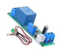 DEARMAMY Module Relais Temporisé à Déclenchement Externe Interrupteur Minuterie Réglable pour Usage Résidentiel Bureau et Industriel Circuit Fiable avec Délai Ajustable