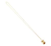 DEARMAMY Montre de Poche Coccinelle Montre chaîne de Montre Gadgets Support d'affichage de Boule évent Ancien Filet Petite Montre de Poche Montre de Poche infirmière Alliage de Zinc Golden