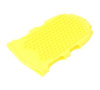 DEARMAMY Moufles de Bain Exfoliant en Silicone Alimentaire Masseur de Bain Accessoire de Nettoyage pour Adultes et Garçon et Filles Massage et L'Exfoliation
