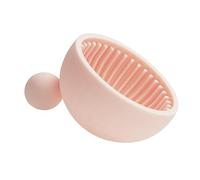 DEARMAMY Nettoyeur pour Pinceaux de Maquillage en Silicone Petit Taille Rose Fonction Nettoyage Réutilisable Usage Domestique