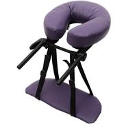 DEARMAMY Oreiller de Massage Ajustable avec Découpe pour Tête Coussin de Massage pour Table de Beauté et Optimal pour Relaxation Cou pour Salons et U