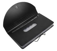 DEARMAMY Organisateur de Documents à Compartiments Extensibles Trieur Accordéon Multifonction pour Rangement Administratif avec Fermeture Élastique Sécurisée Portable pour Factures et