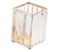 DEARMAMY Organiseur de Maquillage Cristal Pot à Pinceaux de Cosmétiques Boîte de Rangement pour Stylos et Pinceaux