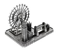 DEARMAMY Ornement Big Ben Modèle Décoratif Tour de Londres Figurine de Bureau Statue Vintage pour Salon et Cadeau de Maison