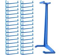 DEARMAMY Outil de Fixation pour Branches de Plantes Fruitières Réglable 50 Pièces en Polyéthylène Bleu Grand Modèle, Clips de Modélisation pour Formation et Maintien des Branches, Support