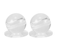 DEARMAMY Outil D'entraînement de Billard Transparent en Résine 2pcs Visée d'angle pour Pratique et Compétition sur Table de Billard